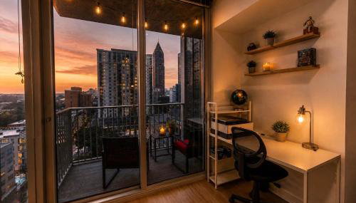 Midtown Atlanta 1BR BeltLine Rooftop Pool LuxePad - Foto 3