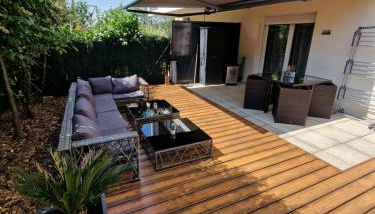 Cosy Decines Groupama Stadium-LDLC Arena Climatisé - Foto 2, Garden, Garden view