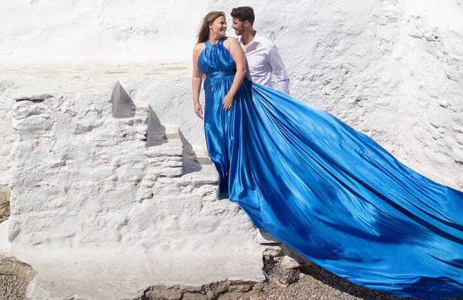 Mykonos Flying Dress High End Professional Photographer - Photo 40