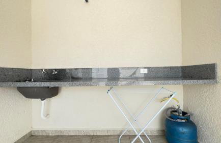 Cantinho Perfeito para Dois Conforto e Mar Bem Pertinho, Casa terrea no centro 80M Praia, Ar, Enxoval,Estacionamento e churrasqueira - Foto 18