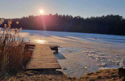 Osada Miłojeż - całoroczne Domy Premium w Borach Tucholskich, Jacuzzi pod gwiazdami - Foto 57