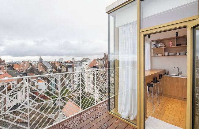 Top Floor New Duplex Stunning View In Trendy St Gilles - Foto 62