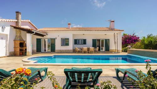 Sunny Ocean Villa with pool near Arrifana beach - Foto 2, Garden, sunbed, Garden view