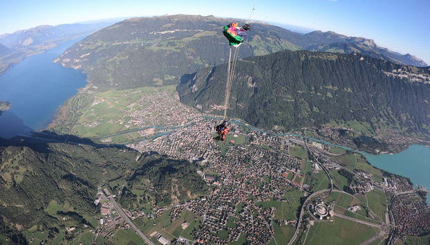 Skydiving in Interlaken