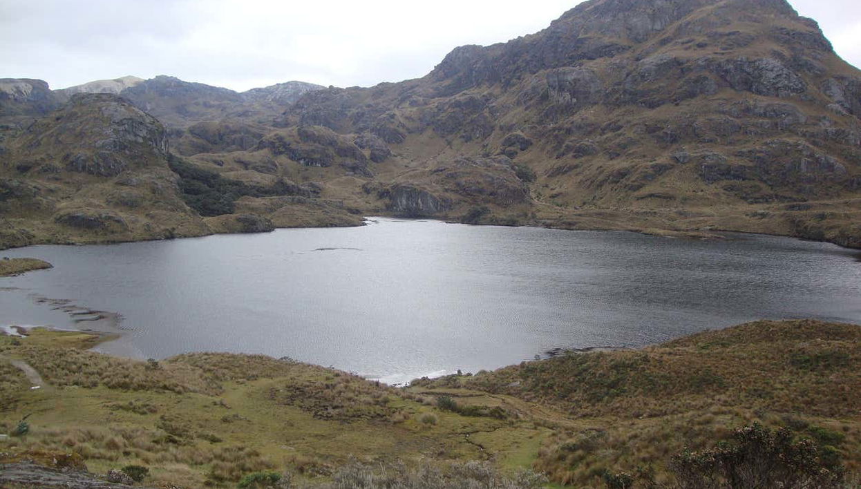 Enjoying the trip to the Cajas National Park