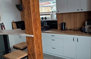 Domek Viking z prywatnym ogrzewanym basenem sauną oraz balią z jacuzzi - Foto 51