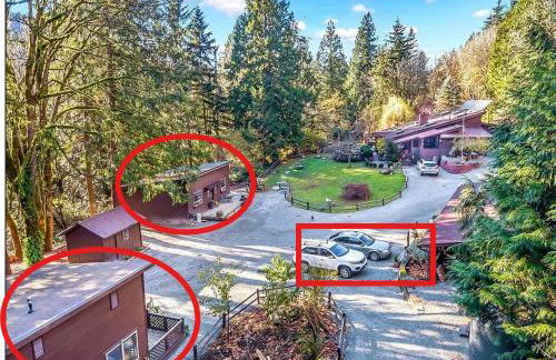 Secluded Off-Grid Retreat> Cabins+Hiking+Waterfall - Foto 12