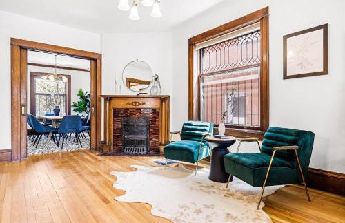 Chic Victorian Manor - Sleeps 12 - Congress Park - Foto 7