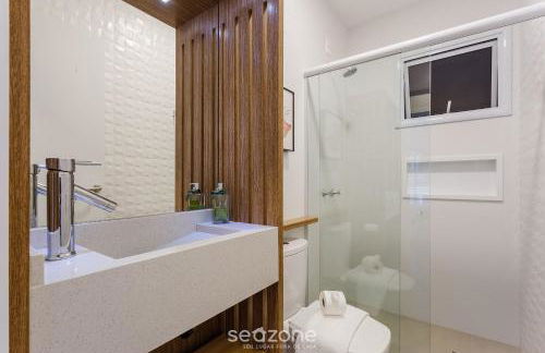 Apartment w/ Pool, 85m from beach in Jurerê PTJ203 - Photo 23