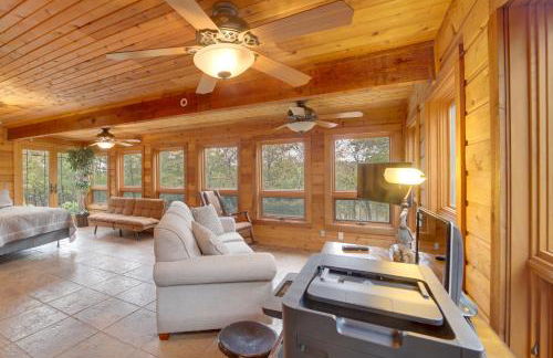 Lake Eufaula Cabin with Dock at Nine Marina - Foto 22