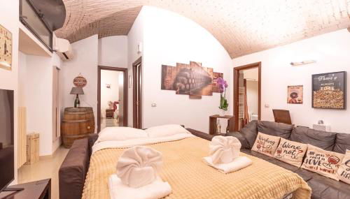The Wine Cave - Via M Gioia, 47 - Huge Elegant 110 sqm Peaceful Retreat in Milan, 2 bedrooms, 8 minutes walking from Central Station, Milan - Foto 2, towels