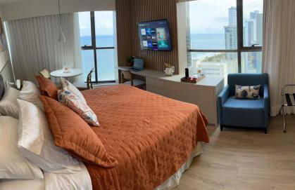 Flat Beira Mar Boa Viagem- Beach Class Internacional - Foto 24