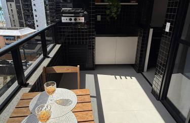 Apto Ponta Verde Maceió com garagem - piscina - academia e área de lazer infantil - Foto 3