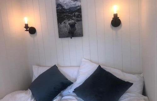 Cosy Shepherds Hut, heating, Hot Tub, WiFi and magnificent view - Foto 12