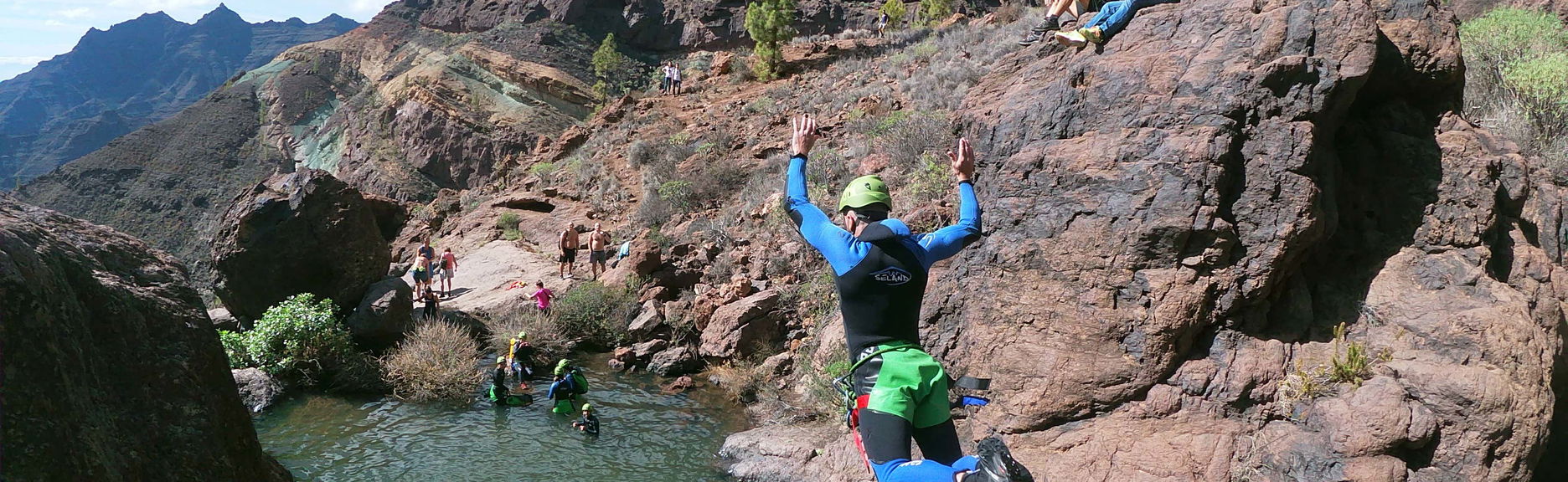 Torrentismo a Gran Canaria