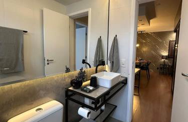 Apto 1405 com Piscina e Academia 2 Quartos Ar Condicionado no Centro Cívico com Garagem - Foto 12