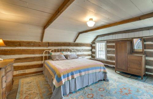 Hot Tub and Creek Views Secluded Perryville Cabin - Foto 16