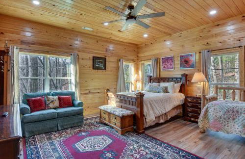 Mountain-View Cabin about 2 Mi to Downtown Clayton! - Foto 17