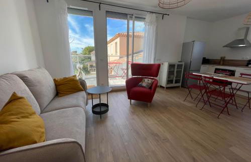 Appartement T2 piscine et plage - Foto 8