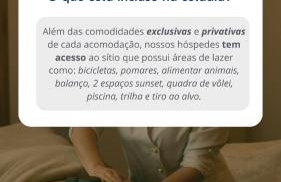 Cabana com lareira, hidro, cavalos e piscina - Foto 46