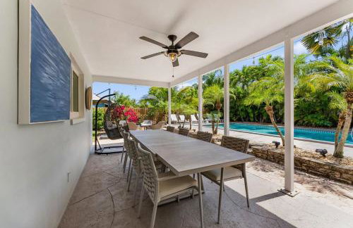 Stunning Tropical Heated Pool House Near The Beach - Foto 19