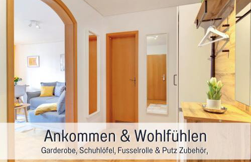 Stadtdomizil Ziegelfeld - Ruhig & Zentral, 65" TV, Südbalkon, vollausgestattete Küche, Altstadt fußläufig, Bahnhof 5-10 Min, Tiefgarage im Haus - Foto 33