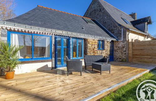 Charmante maison en Anjou Bleu, 2 pers, terrasse, poêle à bois, équipements bébé, cuisine équipée - FR-1-622-72 - Foto 1