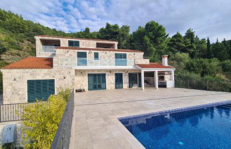 Magnificent new Villa Tofta on Lopud, Croatia. Sea views from the infinity pool - Photo 34