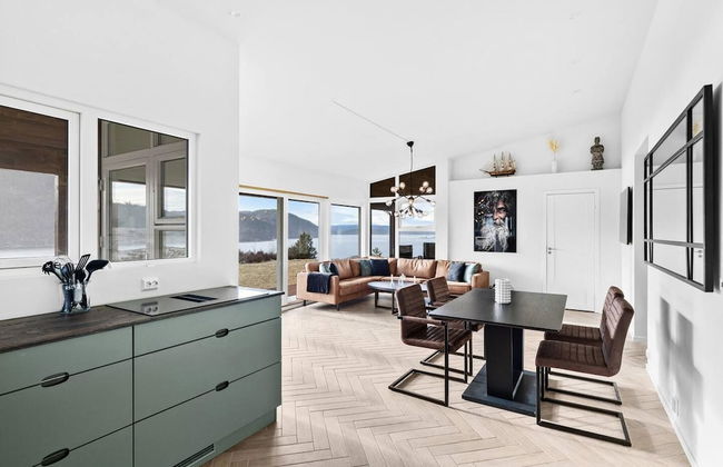 Modern Sleeps 14 w/ Panoramic Fjord-view, Petsok - Foto 12