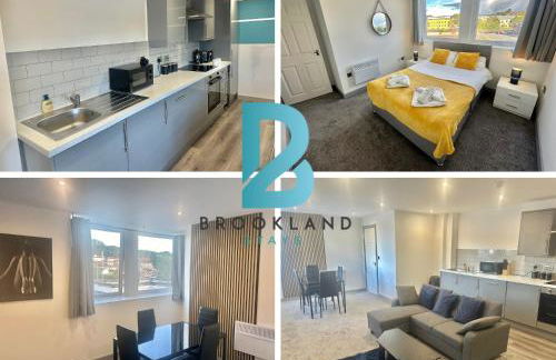 Two Bedroom Apartment by Brookland Stays Serviced Accommodation Short Lets Leeds with Free WiFi - Foto 1