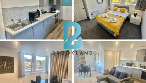 Two Bedroom Apartment by Brookland Stays Serviced Accommodation Short Lets Leeds with Free WiFi - Foto 1