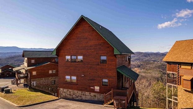 Upscale Cabin Stunning Views Hot Tub Game Room - Foto 2, Habitación