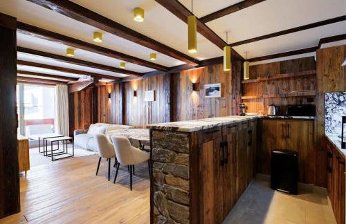 Luxury suite 70m2 balcon courchevel1850 parking - Foto 7