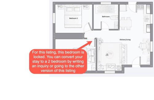 Retro Retreat: 1br home w/ WFH desk, livingroom, and fire pit - Foto 18