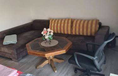 Privates Studio mit Balkon und Übernachtungsmöglichkeit in eine Wohngemeinschaft in der Nähe des Flughafens Leipzig,Halle - Foto 3