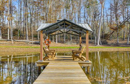 Family-Friendly Barndominium Near Greenville! - Foto 37