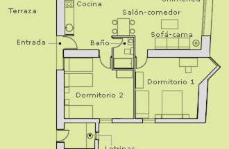 Casa de las Letrinas Alta, 2 Habt 5 más 1 Pers max chimenea con horno - Foto 40