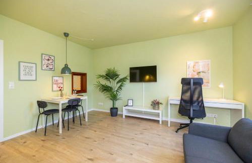 Ruhiges Apartment mit Stellplatz nahe Innenstadt & Main - Foto 7