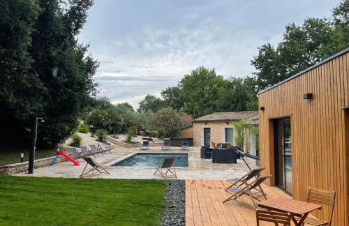 Villa Kélou, piscine, sauna et spa, proche gorge de l ardeche - Foto 7