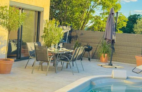 Le Cocon Gardois, terrasse & piscine - Pont du Gard - Foto 19