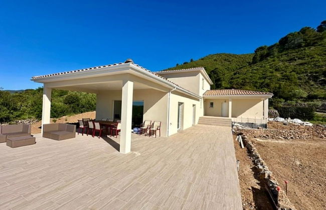 Villa L'esquirol With View and Pool - Foto 36