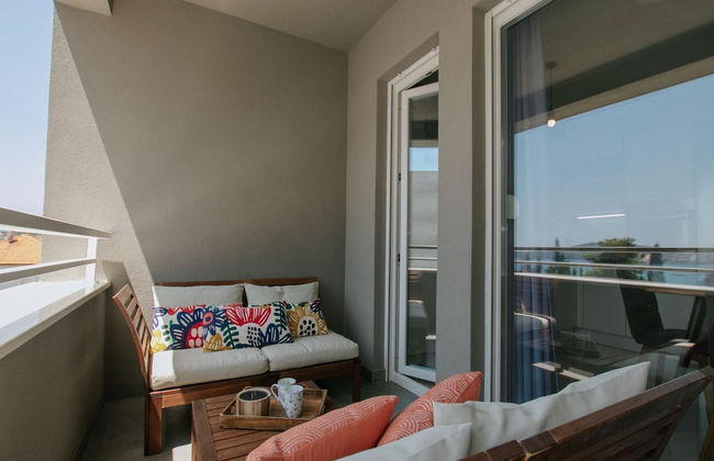 Scenic Sea View Apartment Trogir - Foto 17