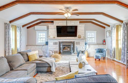 Game Room, Deck and Fire Pit Covington Township Gem - Foto 1