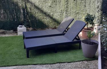 T2 Bord de mer avec jardin et piscine - Foto 6