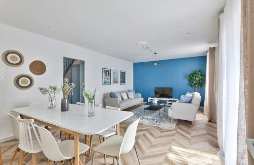 Parking Gratuit - 15mn Paris - 5mn à pied Gare Epinay Villetaneuse - Terrasse - Jardin - De 1 à 10 personnes - Stade de France - Casino d'Enghien - Hippodrome, Université - Foto 2