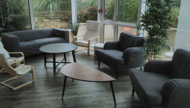 Sitzecke in der Lobby