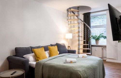 Sonnig & Helle Wohnung Alexanderplatz in 15min zu erreichen, Herthastraße sehr schön und groß für Gruppen geeignet - Photo 20