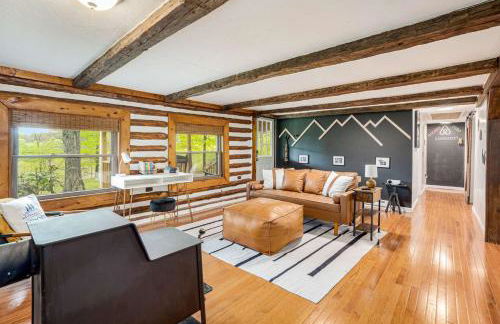 Modernized Log Cabin w Hot Tub Fire Pit & Views - Photo 2