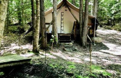 Rustic Safari Tent for a Unique Glamping Experience near Gore Mountain, New York - Photo 17