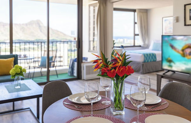 Diamond Head and Partial Ocean views with 2 Beds and Parking - Foto 67